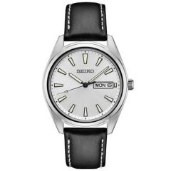 Seiko Mens Essential Ss Silver Dial