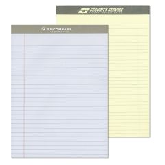 Senior Writing Pad With A 1 Color Imprint On The Tape