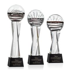 Serenity Award On Grafton Base - Black