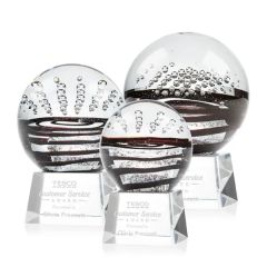Serenity Award On Robson Base - Clear