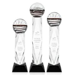 Serenity Award On Toscana Base - Black