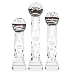 Serenity Award On Toscana Base - Clear