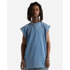 Shaka Wear Unisex Garment-Dyed Muscle Tee