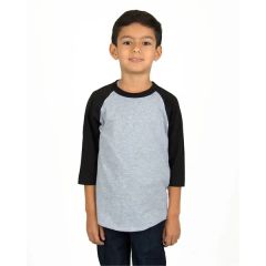 Shaka Wear Youth Three-Quarter Sleeve Raglan