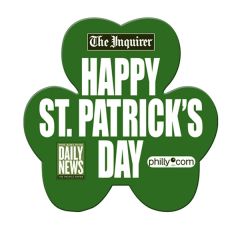 Shamrock Hand Fan Without Stick