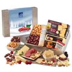 Shelf Stable Snacking Smorgasbord With Red Truck Sleeve