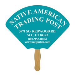 Shell Fast Hand Fan 1 Side 1 Day