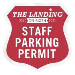 Shield Clear Polyester Numbered Inside Parking Permit Decal
