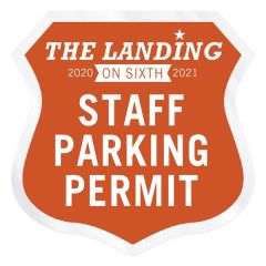 Shield Clear Static Numbered Inside Parking Permit Decal 2