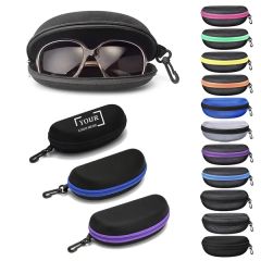 Shockproof Hard Shell EVA Zipper Eyeglasses Case
