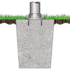 Shoe Base - 6 Inch Diameter