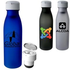 Silhouette Bluetooth Ear Bud Bottle