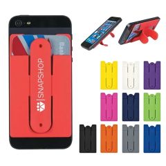 Silicone Phone and Wallet Sleeves With Stand