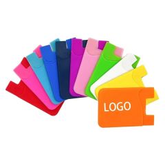 Silicone Phone Wallet Card Holder Sleeves