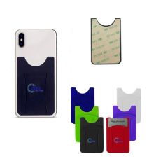 Silicone Phone Wallet With Finger Slot