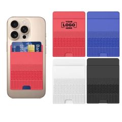 Silicone Sensory Phone Card Holder Wallet