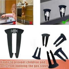 Silicone Stove Knob Safety Lock Clip
