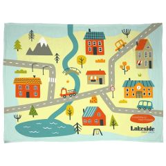 Silk Touch Blanket 60- X 80- 300 GSM Polyester - Full Color