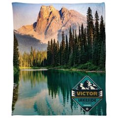 Silk Touch Sherpa Blanket 50- X 60- 420 GSM - Full Color