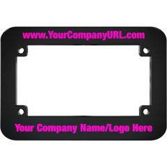 Silkscreen Plastic Motorcycle Frames