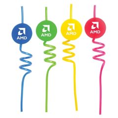 Silly Straws With Medalllion