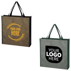 Silver Swirls Non-Woven Tote Bag