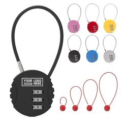 Simple Bicycle Ring Key Lock Anti-Theft Steel Cable