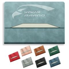 Simple Style Soft Leather Business Office Meeting Notebook
