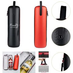 Single Bottle Wine Carrier Travel Case