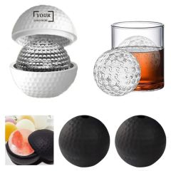 Single-Hole Silicone Golf Ball Ice Sphere Mold