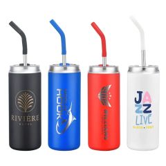 Sirena 20 Oz Vacuum Insulated Tumbler With Straw