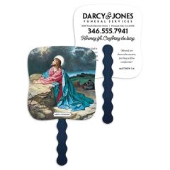 Skinner & Kennedy Christ In Gethsemane - Pictorial Fan