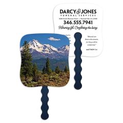 Skinner & Kennedy Peak Reflections - Pictorial Fan