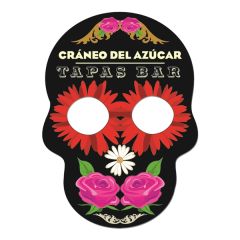 Skull Hand Fan Without Stick