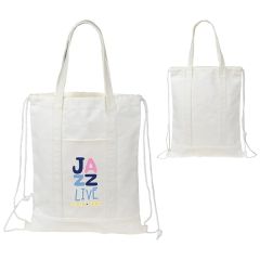 Sloop rPET Canvas Drawstring Backpack