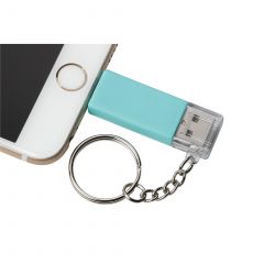 Slot 2-In-1 Charging Keychain