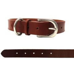 Small 20mm Leather Pet Collar