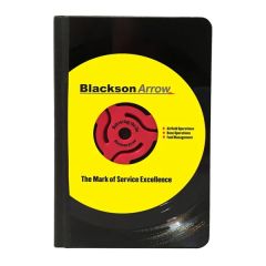 Small 45rpm Vinyl Record Journal - Custom Label & Adapter