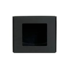 Small Black Window Gift Box 6 Inch X 5 Inch X 2.8