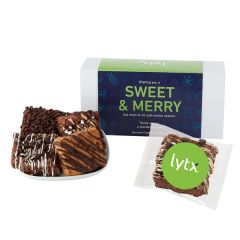 Small Gift Box Of 6 Assorted Brownies