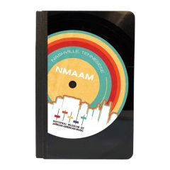 Small Lp Vinyl Record Journal - Custom Label On Front Cover