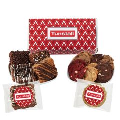 Small Mailer Box Of 10 Assorted Cookies & Brownies