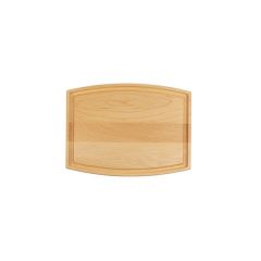 Small Maple Arched Cutting Board With Juice Groove