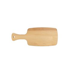Small Maple Service Board With Handle 14-1/2 Inch X 6 Inch X 3/4 Inch
