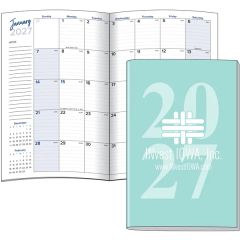 Small Monthly Planner Stitched To Cover