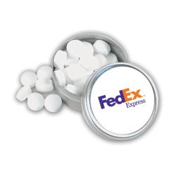 Small Round Tin With Mints