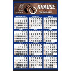Small Spaces Year-In-View Calendar - Full Color With Tins