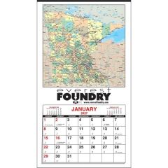 Small State Map Full Apron Calendar - Minnesota
