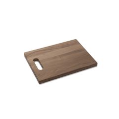 Small Walnut Cutting Board With Cutout Handle