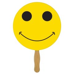 Smiley Face Hand Fan